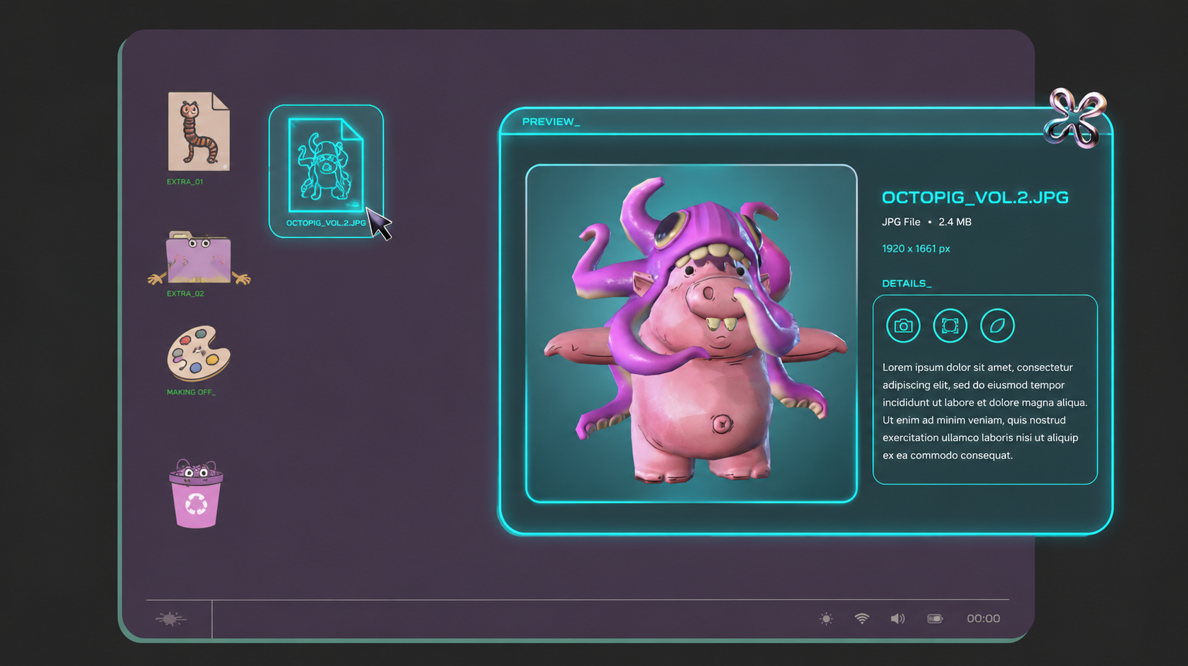 BEFORE — a device riddled with corruptions